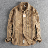 Ethnic Style Navajo Totem American Retro Casual Men's Shirt